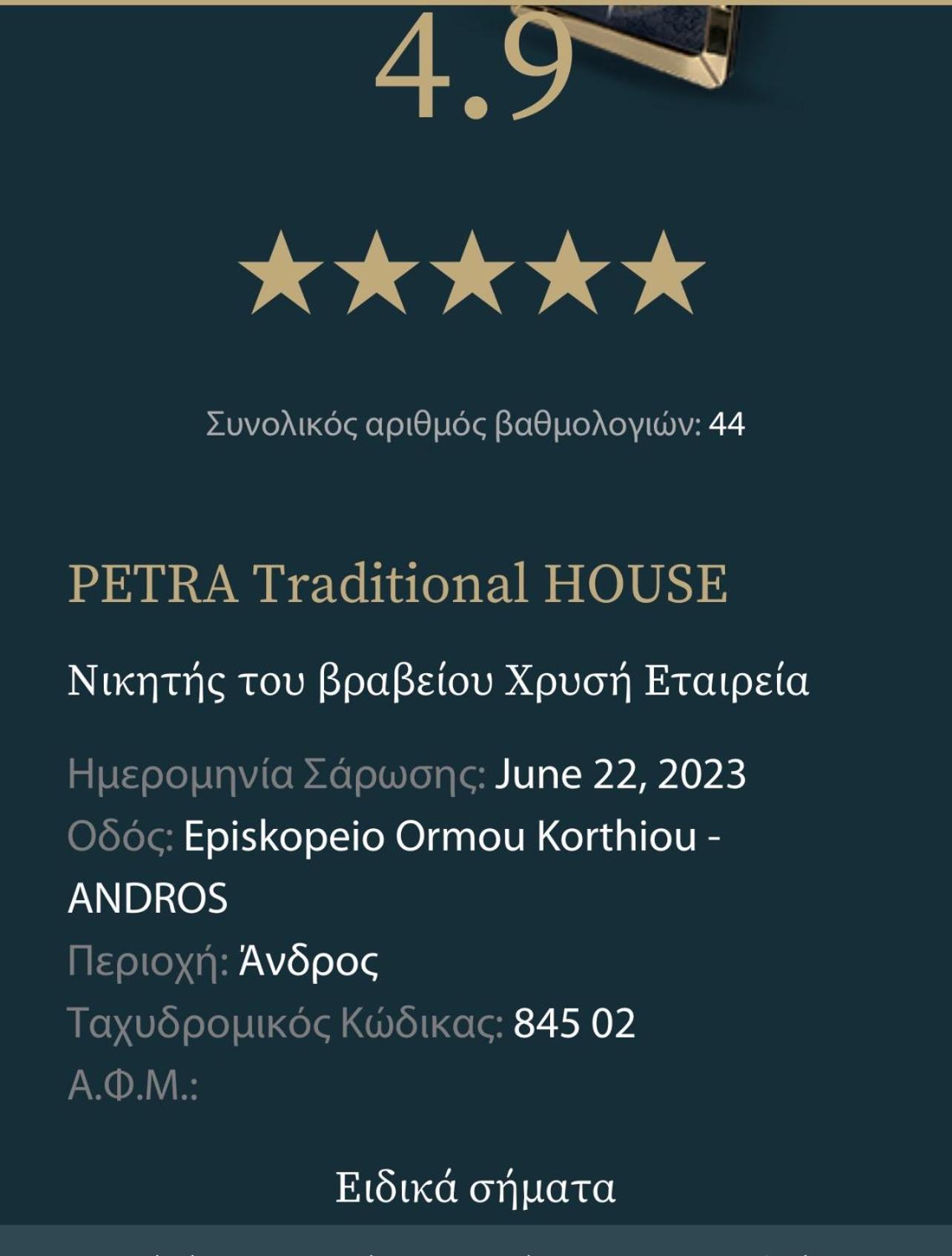 Petra Traditional House Episkopion  Exterior photo